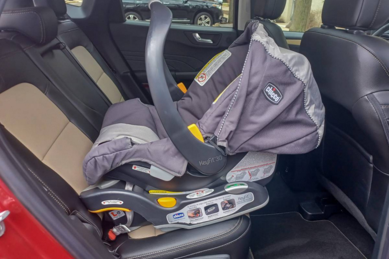 autos, cars, ford, ford escape, how do car seats fit in a 2021 ford escape phev?