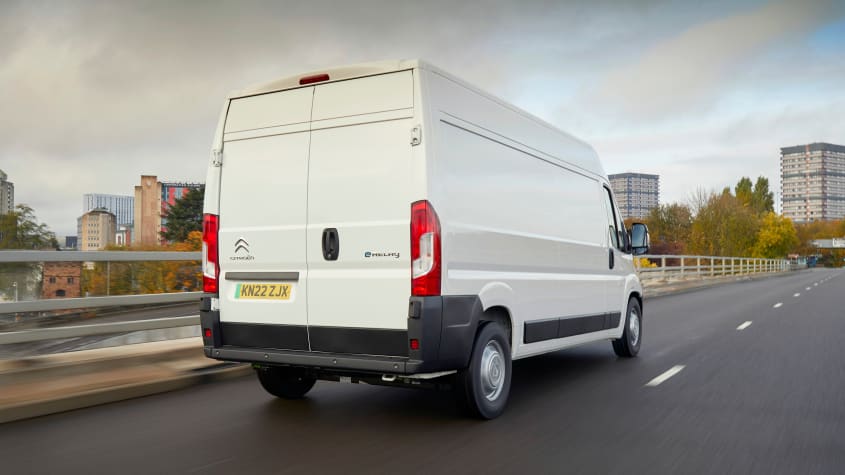 autos, cars, large vans, powering your business, vans, citroen e-relay electric van updated with larger 75kwh battery