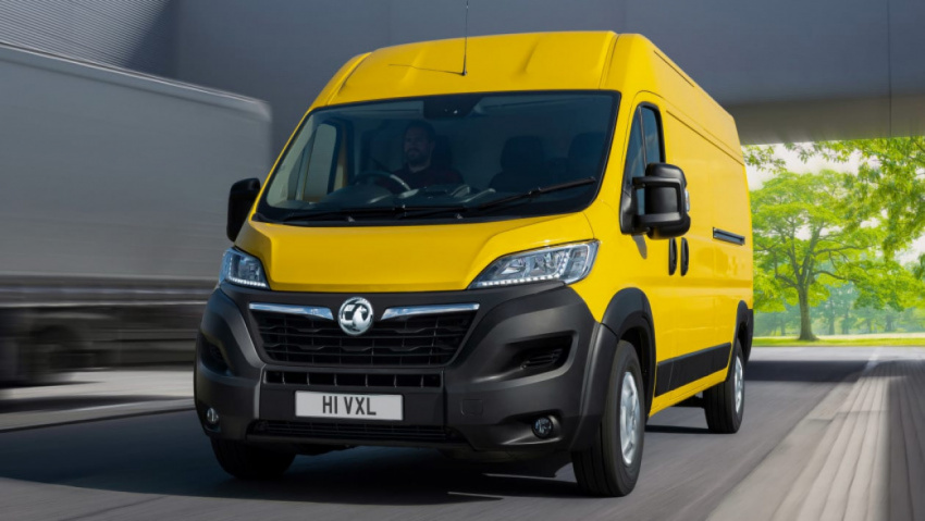 autos, cars, large vans, powering your business, vans, vauxhall movano-e electric van gets bigger battery and more range for 2022