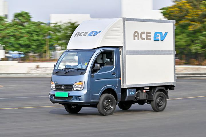 autos, cars, ace ev, amazon, commercial vehicles, electric vehicles, indian, launches & updates, tata, amazon, all-electric tata ace ev launched in india