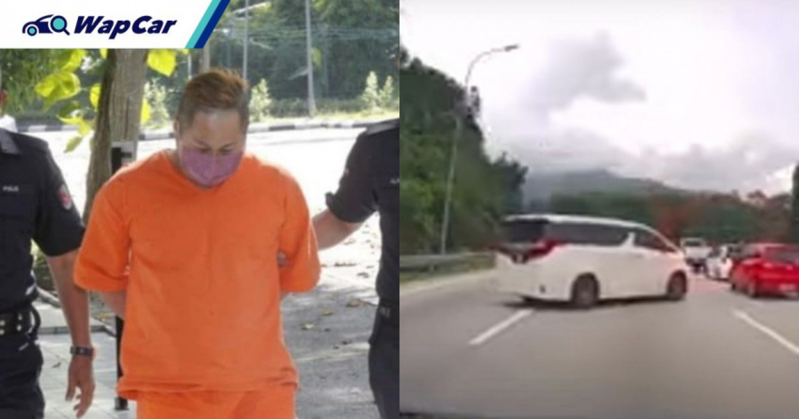 autos, cars, toyota, toyota alphard, road bully in toyota alphard in viral video released on police bail