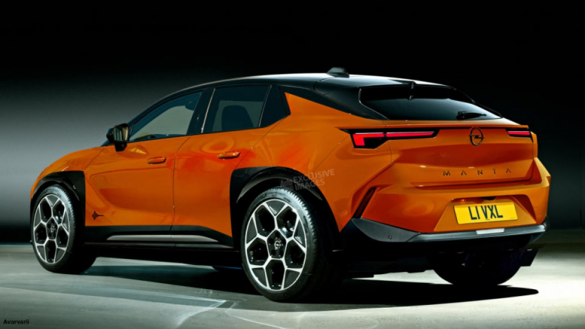 autos, cars, concept cars, electric cars, suvs, iconic vauxhall manta name to return on new all-electric suv