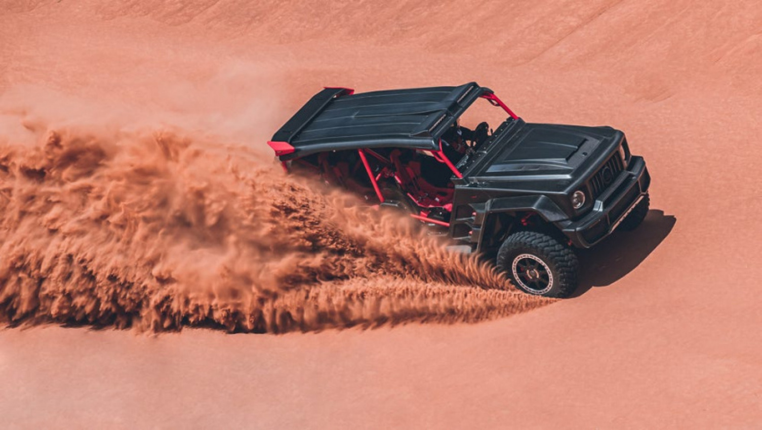 autos, cars, hp, news, the brabus 900 crawler is a 900-hp dune buggy for the unhinged