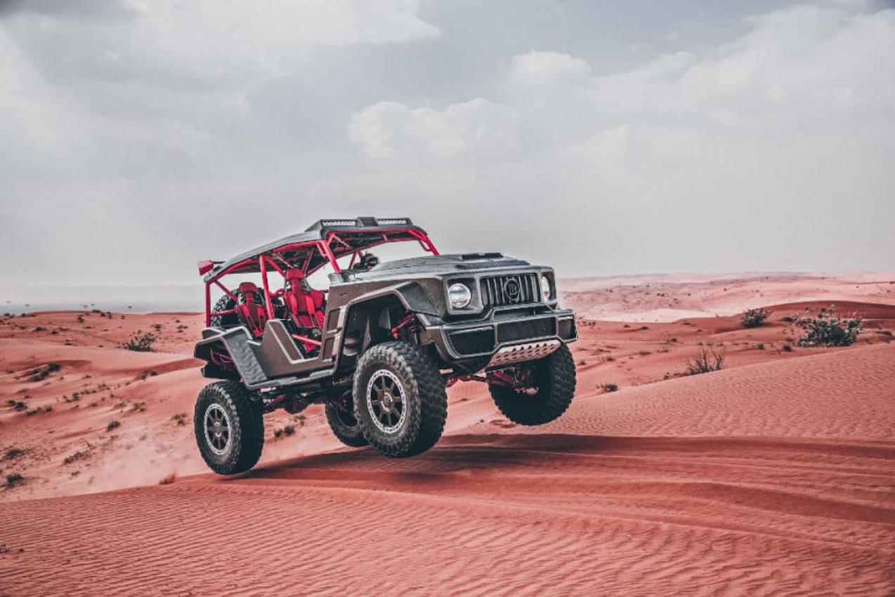 autos, cars, reviews, 4x4 offroad cars, car news, g-class, mercedes-benz, wild 662kw brabus 900 crawler dune buggy launches