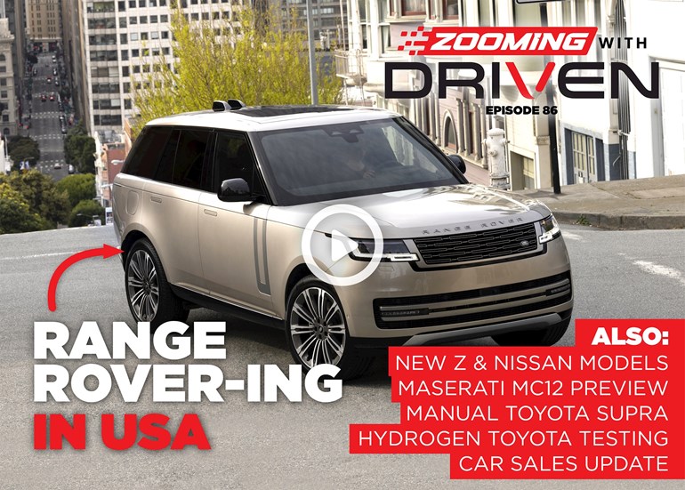 autos, cars, land rover, car, cars, driven, driven nz, new zealand, news, nz, range rover, video, zooming with driven, watch: driving the new range rover in america! zooming with driven ep86