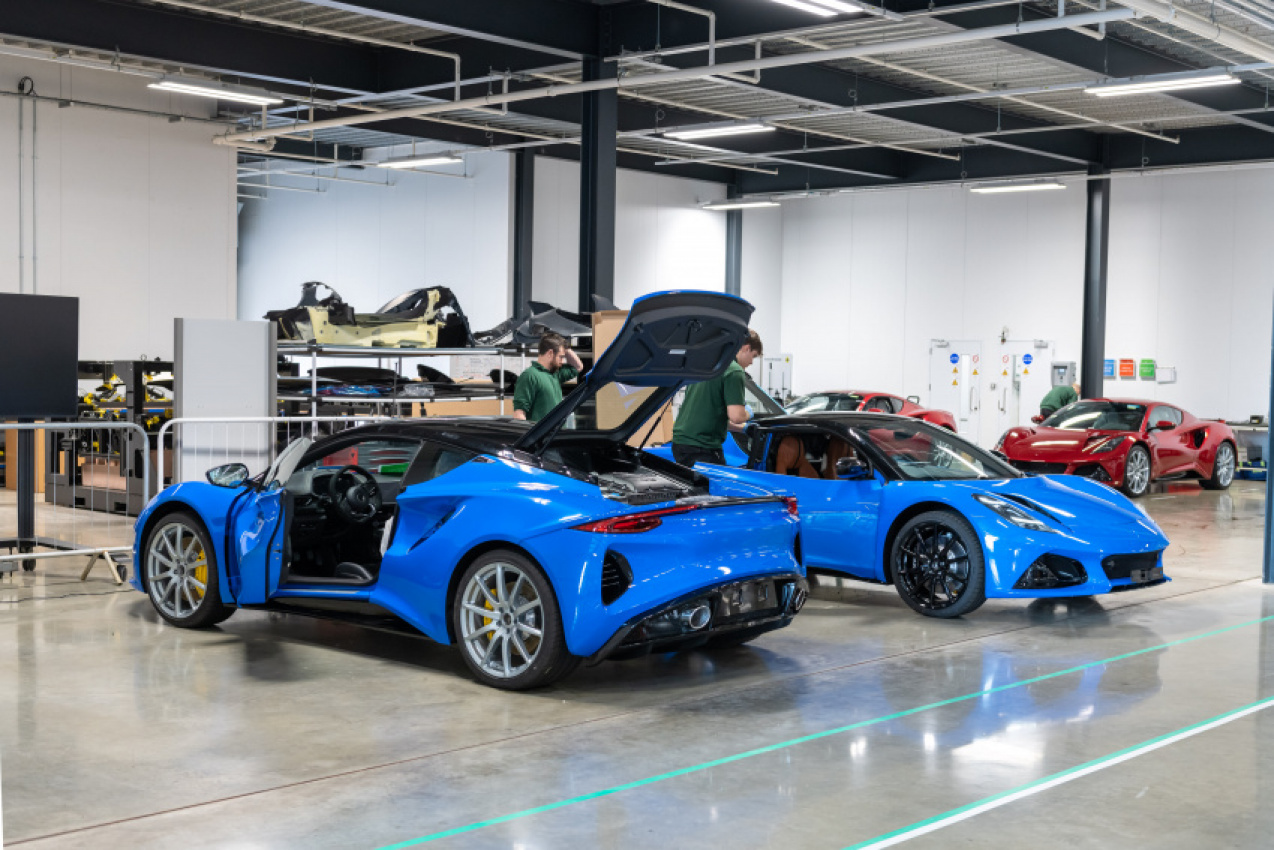 autos, cars, lotus, lotus opens new chapman production centre in england