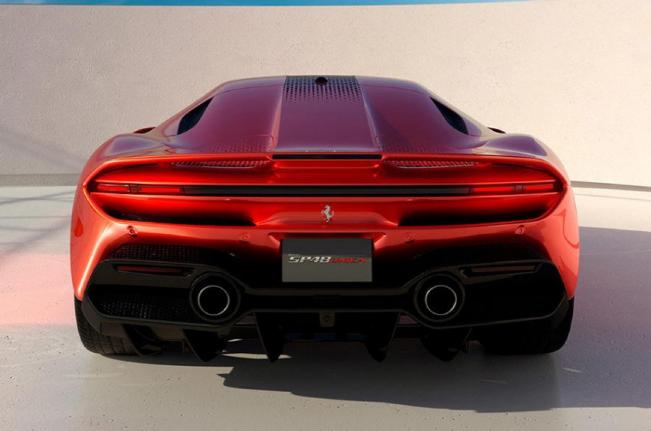 autos, car news, cars, ferrari, news, coupe, ferrari sp48 unica based on f8 is revealed