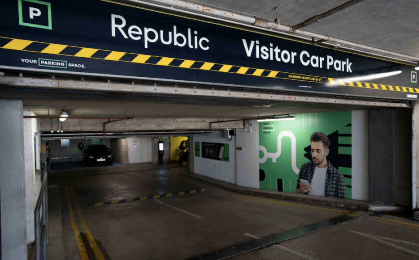autos, cars, electric vehicles, commercial, parking, vnex, carbon neutral car park launched in london
