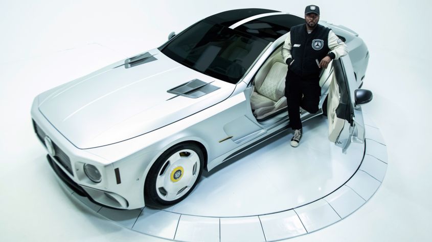 autos, cars, mercedes-benz, mg, mercedes, vnex, mercedes-amg “the flip” revealed as one-off sports car for will.i.am