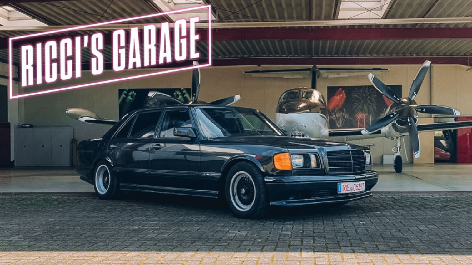 autos, cars, retro, ricci's garage: another old brabus joins the fleet