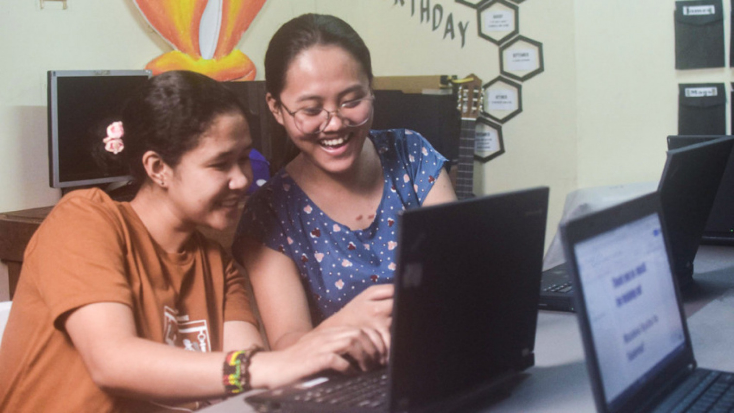 amc, autos, cars, caltex, chevron corporate, microsoft, news, microsoft, chevron, amcham foundation donates laptops to lumad youth scholars