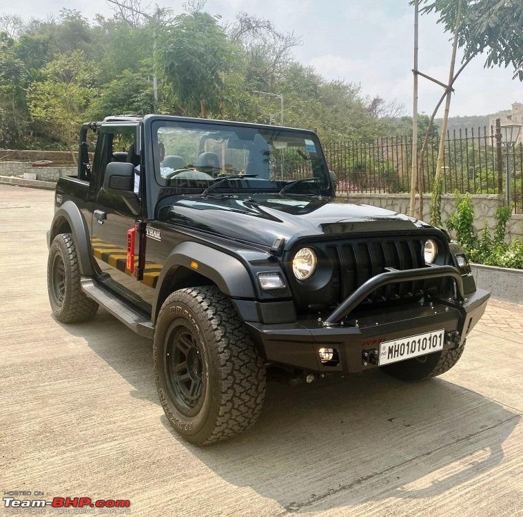autos, cars, mahindra, hardtop, indian, member content, thar, got my mahindra thar's hard-top removed for a wedding: looks hot!