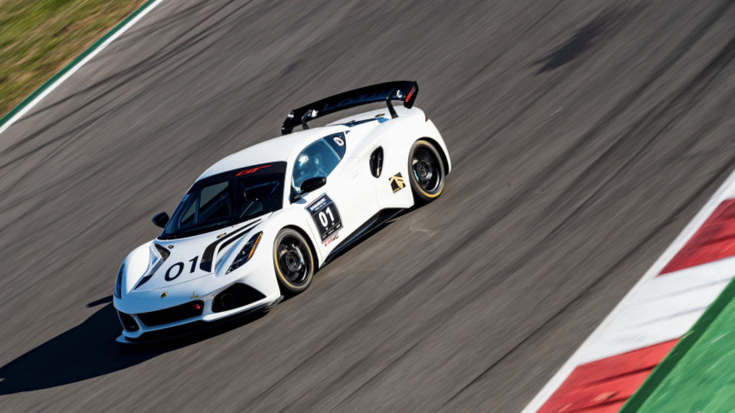 autos, cars, lotus, get a look at the race ready lotus emira gt4 on track