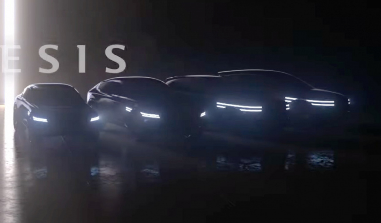 autos, cars, electric vehicle, genesis, genesis gv90, genesis gv90 electric suv teased for the first time? [update]