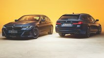 autos, cars, opel astra cuts off alpina b5 touring during autobahn top speed run