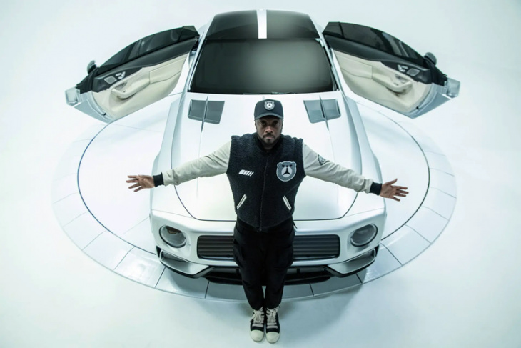 will.i.am's custom amg revealed as a one-off luxury coupe