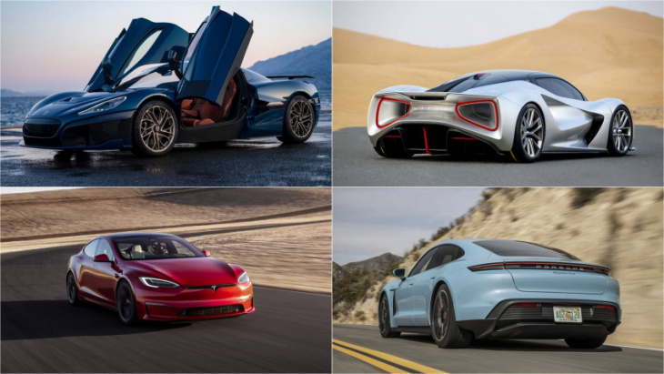 fastest electric cars in the world