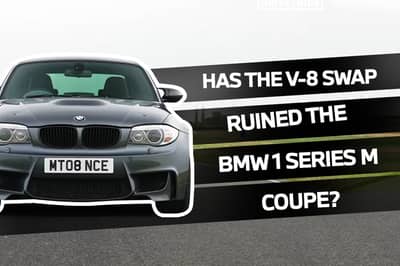 this v-8-swapped bmw 1m coupe might be the perfect driver’s car