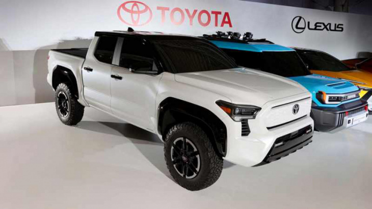 it’s raining electric cars (and a bakkie)! toyota reveals 15 new ev concept cars