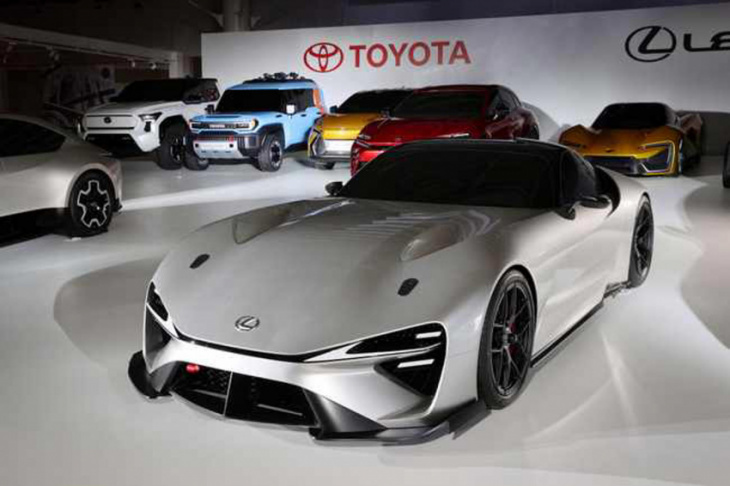 it’s raining electric cars (and a bakkie)! toyota reveals 15 new ev concept cars