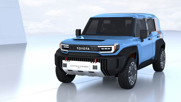 toyota compact cruiser: electric fj brought to life this decade