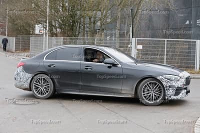 new spy photos prove the mercedes-amg c43 will be revealed soon