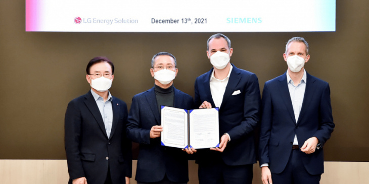 lg es & siemens announce battery production cooperation