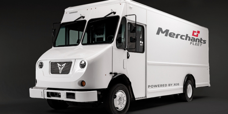 merchants fleet orders electric delivery vehicles from xos