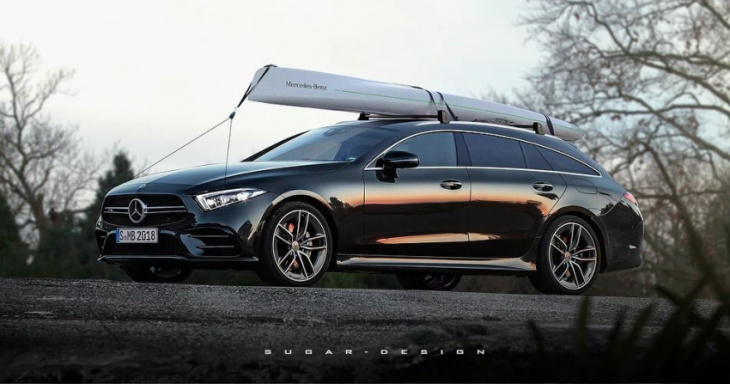 new mercedes-benz cls shooting brake would've been such a head-turner