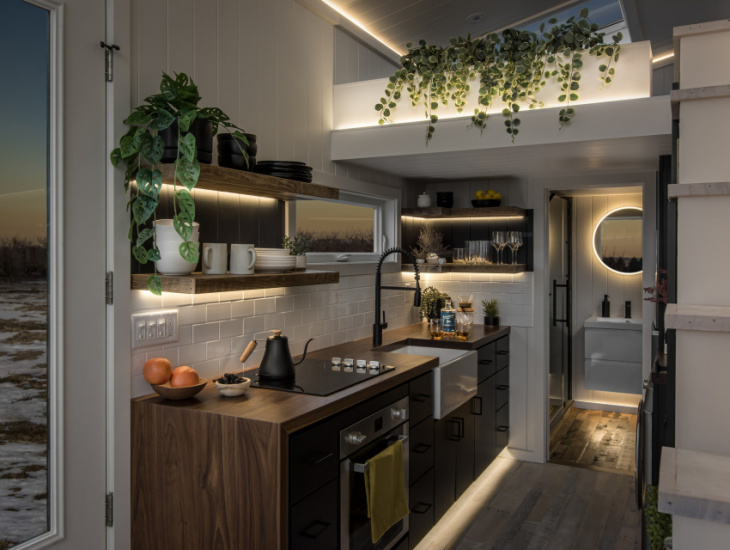 luna tiny house will has you sleeping among the stars in style for under $100k