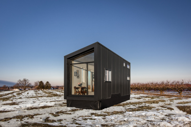 luna tiny house will has you sleeping among the stars in style for under $100k