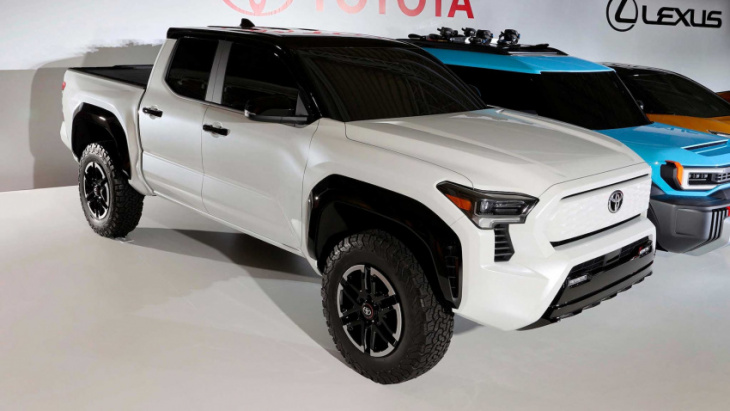 toyota is building an all-electric pickup truck soon, and this could be it