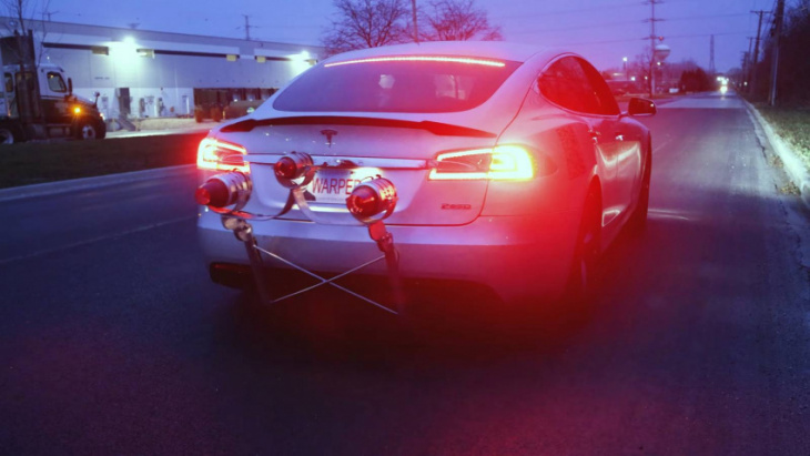 this jet-powered model s is unlike anything you’ve seen or heard before