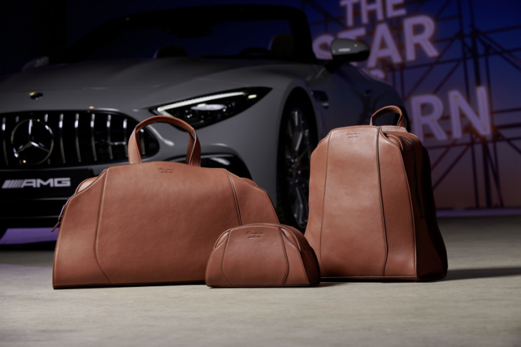match your brand-new mercedes-amg sl with a tailor-made luggage set