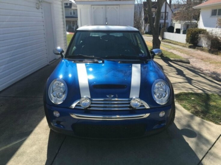 enjoy all you can of this supercharged mini cooper s before its inevitable breakdown