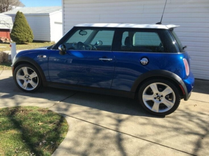 enjoy all you can of this supercharged mini cooper s before its inevitable breakdown