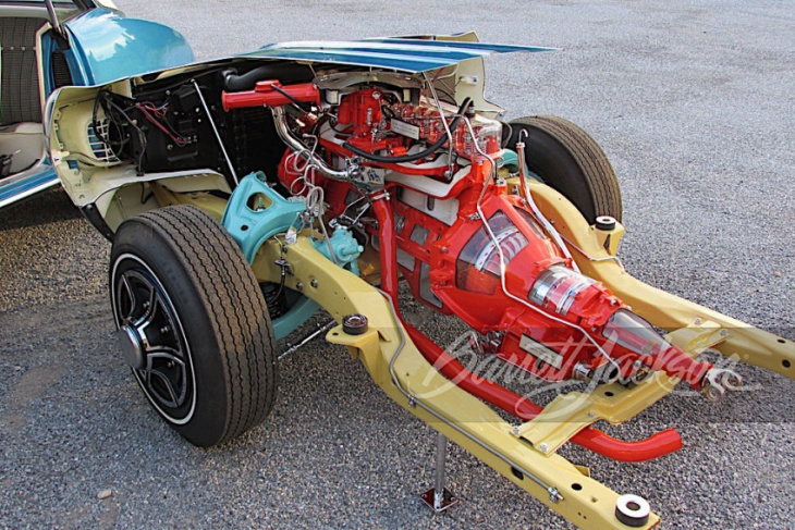cutaway 1969 chevrolet camaro is the double header car born to star at auto shows