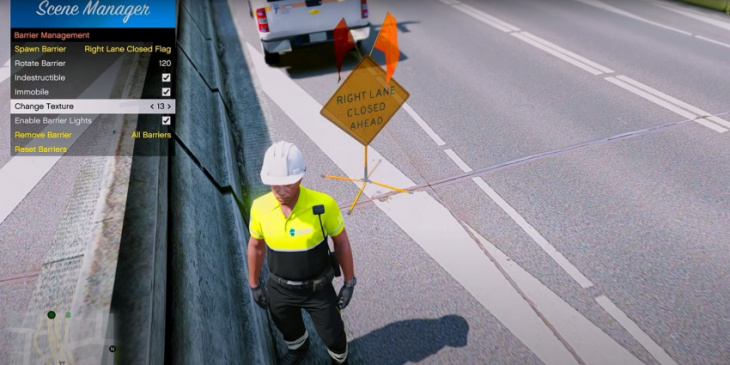 gta online: player rps as ny dot worker, about as effective as in real life
