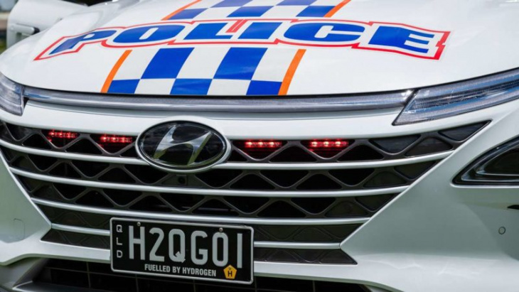 queensland adds hydrogen-fuelled hyundai nexo to police fleet