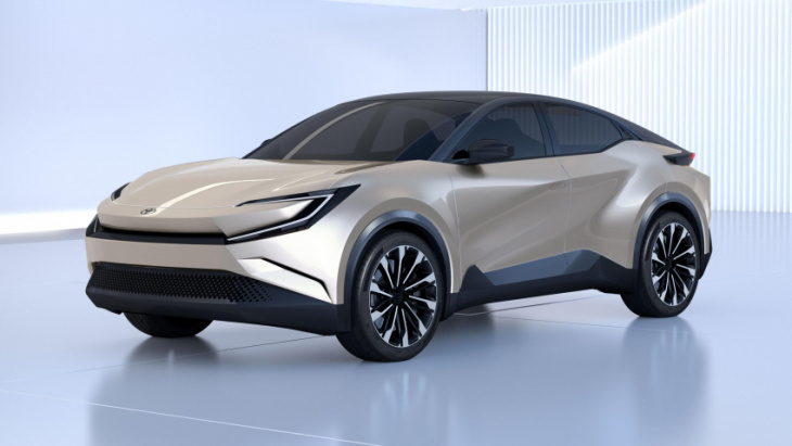 shock! toyota reveals brand new battery electric car line-up