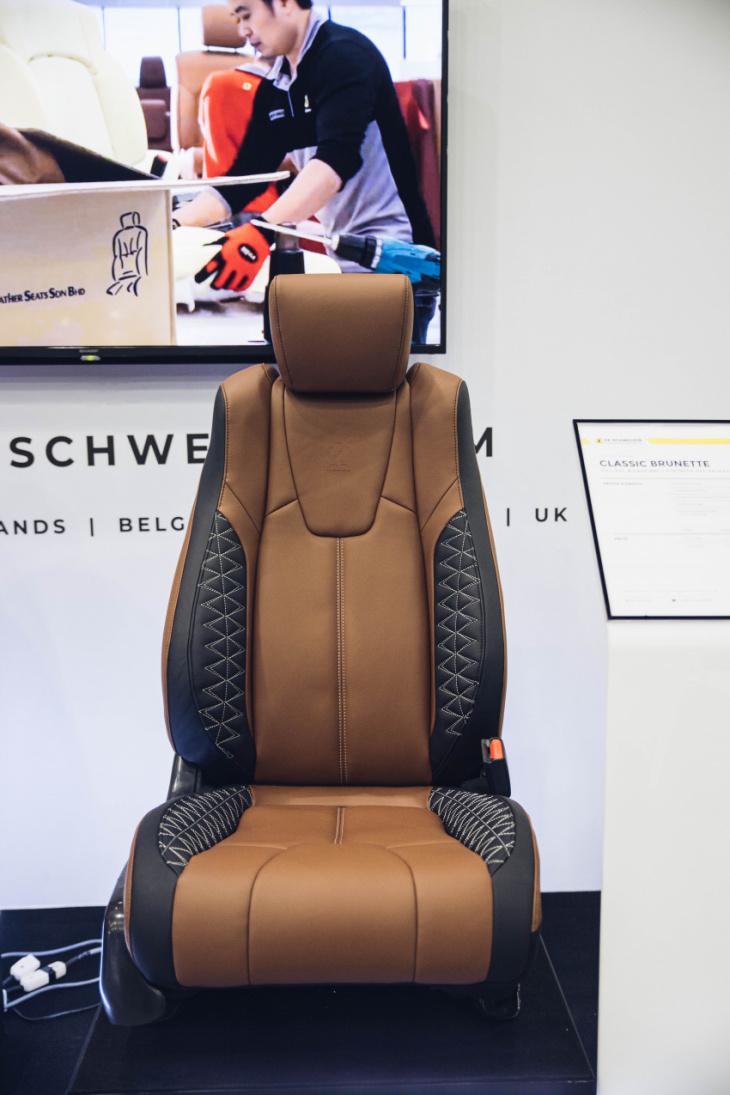create your own leather seat upholstery design with dk schweizer – premium italian hide, from rm1,400!