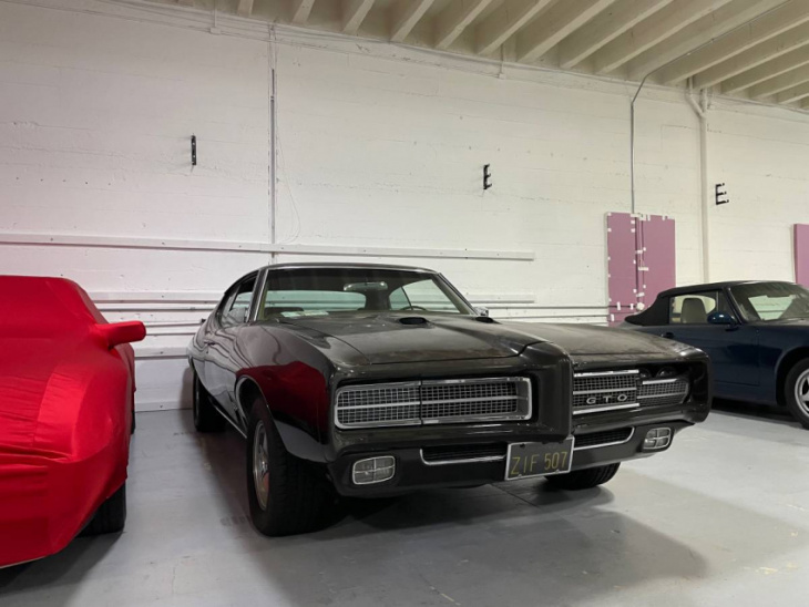 this 1969 pontiac gto with low miles is an incredible barn find