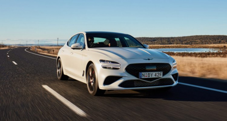 android, 2021 genesis g70: big facelift launched in australia
