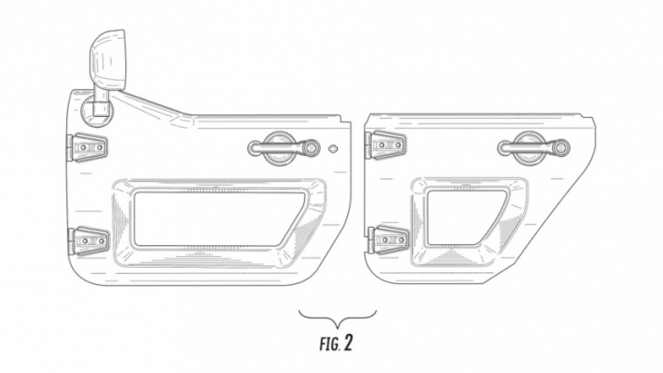 jeep patent reveals bronco-style donut doors for the wrangler