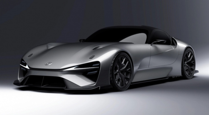 lexus reveals ‘lfa’ ev supercar concept
