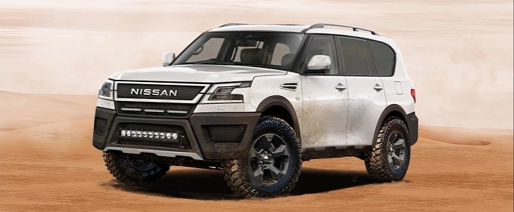 2022 nissan armada/patrol gets tough 4x4 love, comes out digitally stronger
