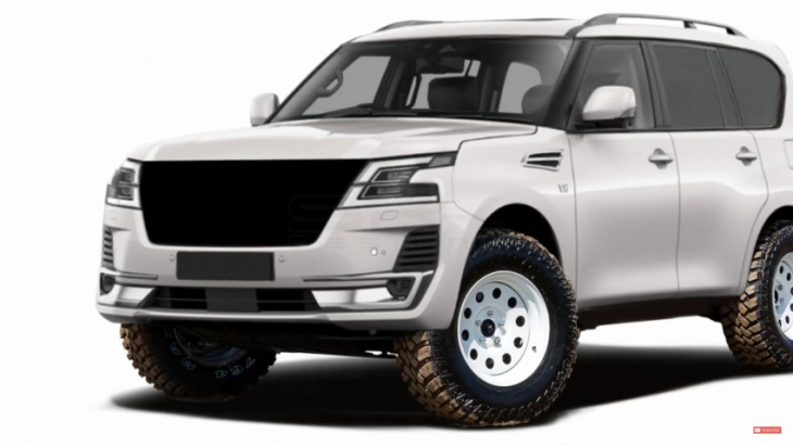 2022 nissan armada/patrol gets tough 4x4 love, comes out digitally stronger
