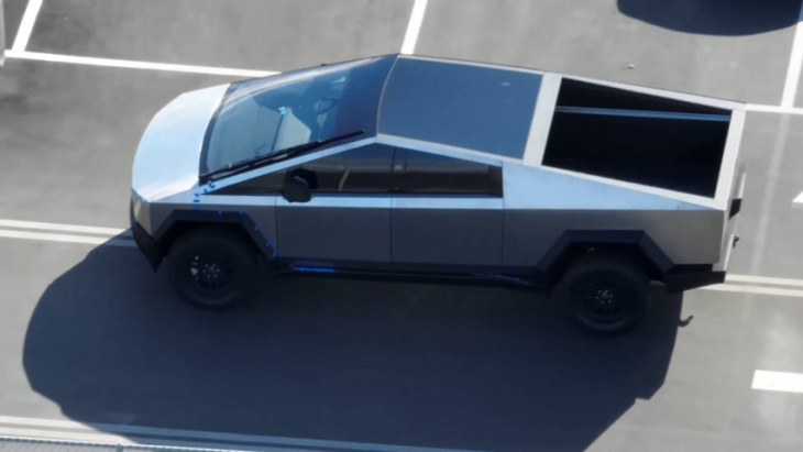 this is what the production-spec tesla cybertruck will look like!