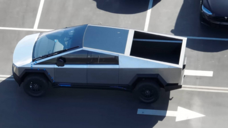 this is what the production-spec tesla cybertruck will look like!