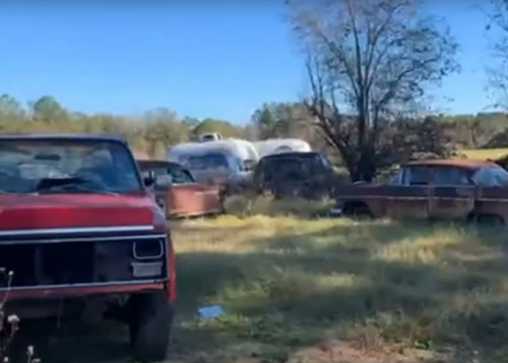 texas junkyard is home to a couple of extremely rare airstream wee wind trailers